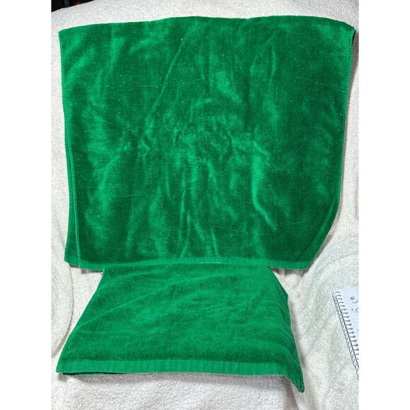 Holiday Bathworks Silk Embroidered Snowmen Towel Set 100% Cotton - Picture 3 of 3